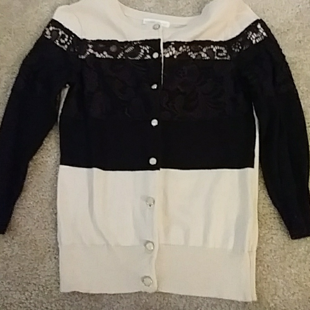 New York and company cardigan sweater